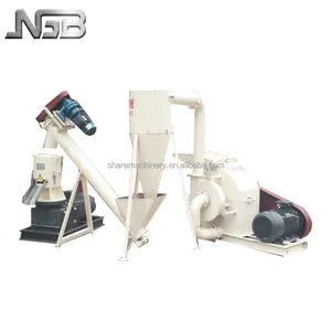 CE Certificated flat die pellet machine wood pellets mill