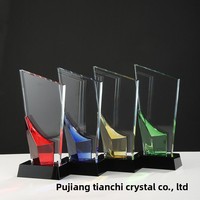 Nouveau Trophée en cristal vierge blanc à motif étoile à cinq branches pour Employé Exceptionnel, pour le commerce électronique transfrontalier en gros