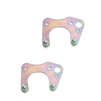 Kit de support de frein à disque avant personnalisé avec quincaillerie en acier métallique zingué et support en aluminium découpé au laser