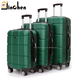 Good Price ABS&amp; ABS/PC 3 Pieces Set Luggage <strong>Bag</strong> <strong>Travel</strong> Trolley Luggage <strong>with</strong> Spinner <strong>Wheels</strong> - Product Image 2