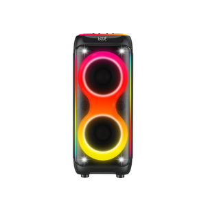 Caja de Subwoofer de 12 Pulgadas Amplificada con Luces LED de Colores Intermitentes, Bafles de Plástico, Altavoz Profesional, <span class=keywords><strong>Boombox</strong></span> 3 - Product Image 3