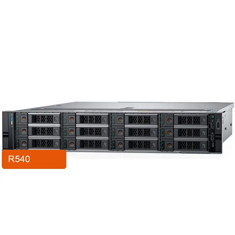 Testable Machine Dell Poweredge R540 Server 2u Intel Xeon 4210 Network Servidores Rack Server