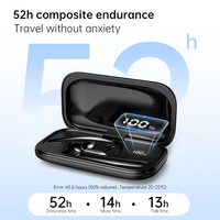 Écouteurs sans fil OEM 5.4 TWS Mono avec microphones, écouteurs sportifs pour appels professionnels, compatibles voiture, chipset JL