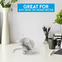Figurine de chat drôle transfrontalière nouvel artisanat en résine écologique pour Noël Statue de chat grandeur nature pour une utilisation en extérieur ou des cadeaux