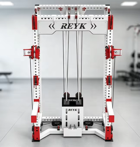 REYK REYK21 Q235 - Rack de Potencia Multifunción de Acero al Carbono para Gimnasio en Casa, Máquina Smith, Soporte para Sentadillas, Pila de Pesas de 75 kg, Entrenamiento de Tríceps - Product Image 2