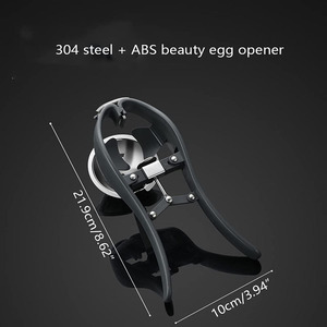 304 acier inoxydable écologique ouvre-<span class=keywords><strong>oeuf</strong></span> cuisine cuisine Gadget pour Topper Cutter et ouvre-coquille pour un usage domestique - Product Image 3
