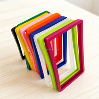 MILAIYOU Porte-cartes de crédit, passeport et carte d'identité en silicone personnalisable avec blocage RFID, impression par transfert thermique/sérigraphie/laser, minimaliste