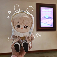 Poupées Kpop 20 cm, vêtements pour poupées idoles, peluches personnalisées en coton PP brodé, super douces, accessoires de jouets adorables