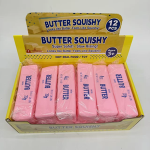 Block Cheese Squishy <b>Toy</b> Slow Rebound Butter Stick Fidget for <b>Desk</b> Stress Relief and Sensory Venting Creative Gadget - Product Image 3