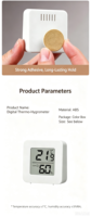 Room Thermometer Wall Mounted Wet Dry Display Measuring Instrument High Precision Electronic Indoor Temperature Humidity Meter
