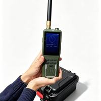 Scanner UAV à haute sensibilité stable, détection de signal pleine fréquence sur 3 km, détecteur de sécurité d'urgence pour patrouille extérieure