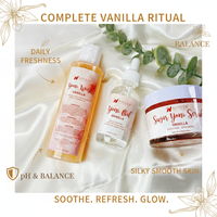 Huile de Yoni à la Vanille Marque Blanche en Gros, Gel Bio pour Soins Intimes Féminins, Gommage Vaginal avec SPA et Équilibre du pH
