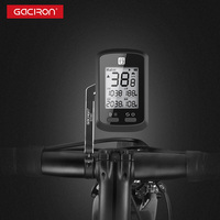 Support de compteur de vélo Gaciron H10C en alliage d'aluminium et plastique technique pour caméra GoPro, chronomètre et éclairage de vélo