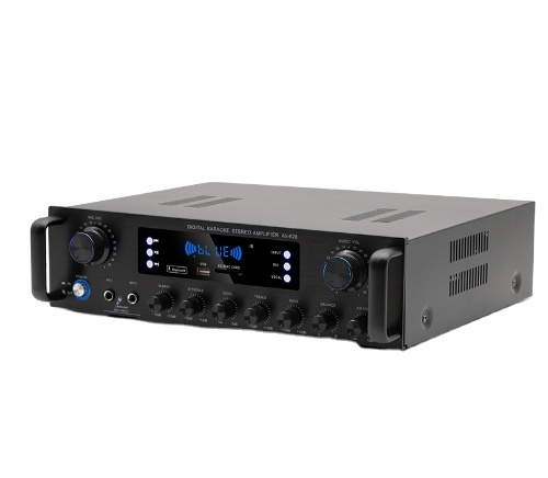 Good AV-628BT Metal Receiver Karaoke Machine Professional Smart Hi Fi Home Cinema Home Audio Accessories Home Amplifier for TV