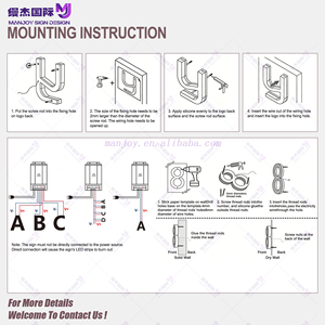 Letras con Halo LED <span class=keywords><strong>para</strong></span> Montaje en Pared Exterior, Iluminación de Números de Casa de Acero Inoxidable - Product Image 6