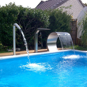 Cascade de massage pour <span class=keywords><strong>piscine</strong></span> et spa, cascade de douche en acier inoxydable utilisée, cascade de débordement - Product Image 4