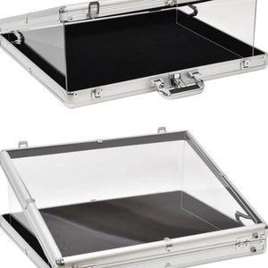 Manufacturer Custom Modern Aluminum Portable Lockable Tcg Graded Card Storage Case with Handle Anti-Rust - Product Image 5