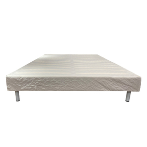 Cadre de lit amovible en métal pleine grandeur avec espace de rangement et <span class=keywords><strong>lattes</strong></span> en bois, base de plate-forme robuste pour la maison/hôtel-facile <span class=keywords><strong>à</strong></span> transporter - Product Image 5