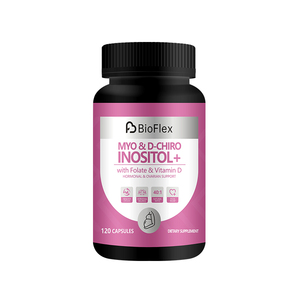OEM Private Label Personnalisé Myo & D-Chiro Inositol Capsules Supplément Avec <span class=keywords><strong>Folate</strong></span> & Vitamine D pour le Soutien Hormonal et Ovarien - Product Image 1