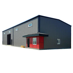 Almacén de Estructura de Acero Industrial Moderno de Alta Calidad y Resistencia, Diseño Prefabricado de Acero Ligero - Product Image 1