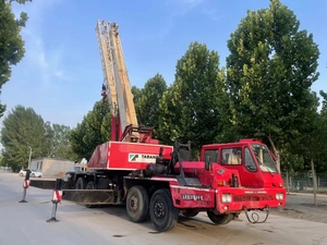 Merek Jepang Asli <span class=keywords><strong>Tadano</strong></span> TG-500E 50 <span class=keywords><strong>Ton</strong></span> Truck Crane dengan Gearbox Engine Pump-Tinggi Angkat 50m Garansi 1 Tahun Tersedia di Stok - Product Image 1