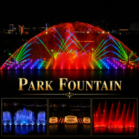 Solución Completa para Fuentes de Parque, Iluminación RGB/Láser, IP68 Impermeable, Acero Inoxidable, Suministro Directo de Fábrica, Certificación CE RoHS