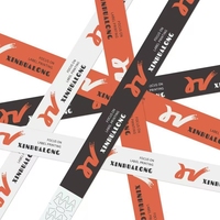 Pulsera de Papel Tyvek con Código QR Imprimible Personalizado, Pulseras Resistentes al Agua para Eventos