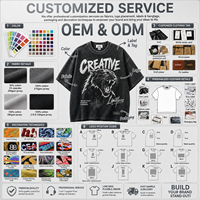T-shirt Oversize Vintage Respirant en Coton Tissé Lourd 100% de Haute Qualité pour Streetwear – Fabrication DTG