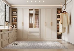 Armadio Moderno Integrato con Toeletta, Cabina Armadio Personalizzata per Camera da Letto - Product Image 2