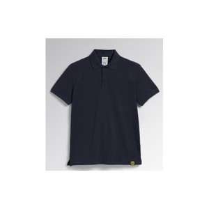 DIADORA UTILITY-702,177955-60062/M Polo clásico de manga corta azul marino en piqué de algodón orgánico CAMISETAS Y POLOS DE TRABAJO - Product Image 1