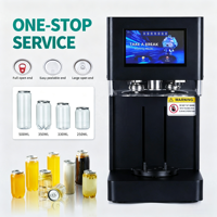 Boîtes en plastique PET OEM avec logo, boîtes en plastique transparentes de haute qualité, bouteille à boisson gazeuse avec couvercle en aluminium
