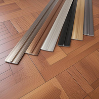 Barre de seuil de porte en alliage d'aluminium de qualité supérieure, sur mesure pour les zones de transition intérieures et extérieures