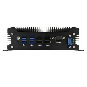 Nueva Mini-<span class=keywords><strong>PC</strong></span> Intel I5 de 11.ª Generación, 2Lan, 2COM, 8USB, Mini-PCIe, Soporte SIM, 4G/3G WIFI Opcional, <span class=keywords><strong>PC</strong></span> Industrial sin Ventilador, <span class=keywords><strong>Windows</strong></span> 10, SSD+HDD - Product Image 2