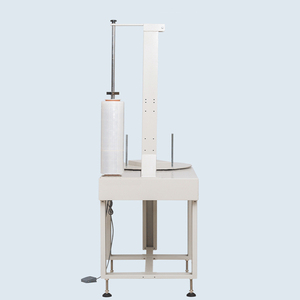 Semi-automatic Stretch Film Wrapper for Packing <b>Small</b> Carton Box with Best Price - Product Image 2
