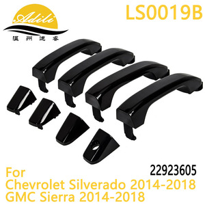 ฝาครอบมือจับประตูภายนอก GMC สีดำ รุ่น LS0019B พลาสติกเคลือบเงา สำหรับป้องกันมือจับประตูรถยนต์ - Product Image 5