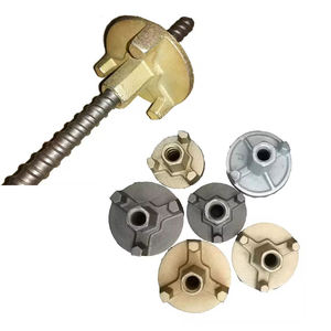 Tige de tirage en acier haute résistance 15/17 mm 180KN et écrou de fixation pour système de coffrage de construction en béton - Product Image 1
