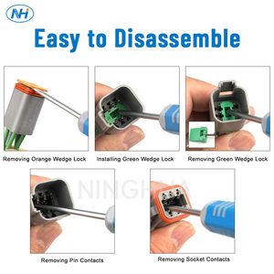 ซ็อกเก็ตปลั๊กลวดอัตโนมัติ2ขาสำหรับโรงงาน DT06-2S พลาสติก DT DTP DTM - Product Image 6