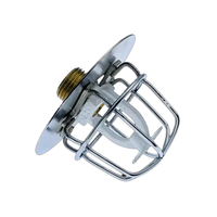 Protection en acier chromé pour sprinklers d'incendie, accessoires de protection incendie