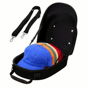 High Quality Factory Custom Logo Color Baseball Cap Carrier <b>Bag</b> <b>Hat</b> Collection Full Zip Closure Hard EVA Case - Product Image 4