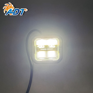 ไฟทำงานสำหรับรถบรรทุก ADT แบบสองสี ไฟตำแหน่งสีเหลืองอำพัน ไฟ DRL สีขาว ไฟเตือน พร้อมฝาครอบปรับแต่งได้ - Product Image 4