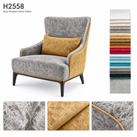 Velours matriciel et personnalisable 100 % polyester de Chine pour tissus de canapé, meubles, rideaux, oreillers et rembourrages