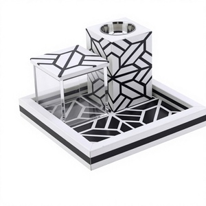 Resin Inlay Incense Holder Arylic <b>Box</b> Bakhoor <b>Gifts</b> for Arabian <b>Eid</b> Mubarak Ramadan 2025 Incense Burner Set MOP Inlay - Product Image 1
