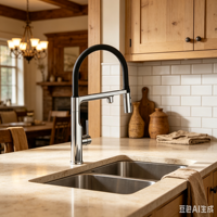 Robinet purificateur d'eau 3-en-1 avec filtre et eau chaude instantanée, double sortie extractible à capteur, pour amélioration de cuisine, OEM Luckboil