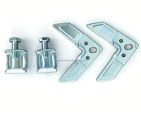 Accessoires de ventilation galvanisés pour système CVC, coins de conduit TDC/TDF