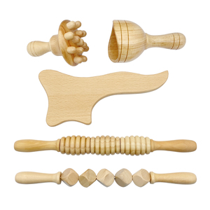 Herramientas de Maderoterapia <span class=keywords><strong>Colombiana</strong></span> de Madera para Drenaje Linfático, Anticelulitis, para Masaje Corporal Completo en Spa, Envío Directo - Product Image 1