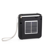 Tragbarer Radio empfänger Dongguan BT USB TF Solarstrom versorgung Taschenlampe Ältere FM AM 2 Band Bluetooth & MP3 Funktionen