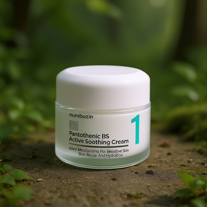 Crème apaisante active Numbuzin Pantothenic Bs 60ml hydratante pour la réparation et l'hydratation des peaux sensibles - Product Image 3