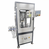 Machine automatique électrique à commande PLC pour la découpe et l'emballage des cols de bouteilles en plastique, pour les applications alimentaires, des boissons et chimiques.