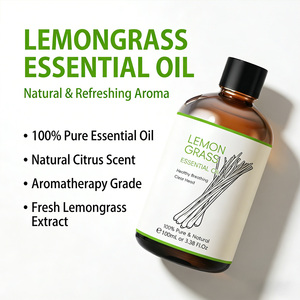 Huile de citronnelle biologique - Extrait pur de <span class=keywords><strong>plante</strong></span>, parfum frais pour <span class=keywords><strong>la</strong></span> désodorisation de <span class=keywords><strong>la</strong></span> maison, massage, huile essentielle pure de qualité supérieure pour diffuseurs - Product Image 3
