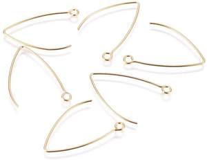 Vรูปร่างสแตนเลสสตีลตะขอต่างหูPinสายหูผลการวิจัยห่วงต่างหูตะขอต่างหูDangleเครื่องประดับทำ - Product Image 2